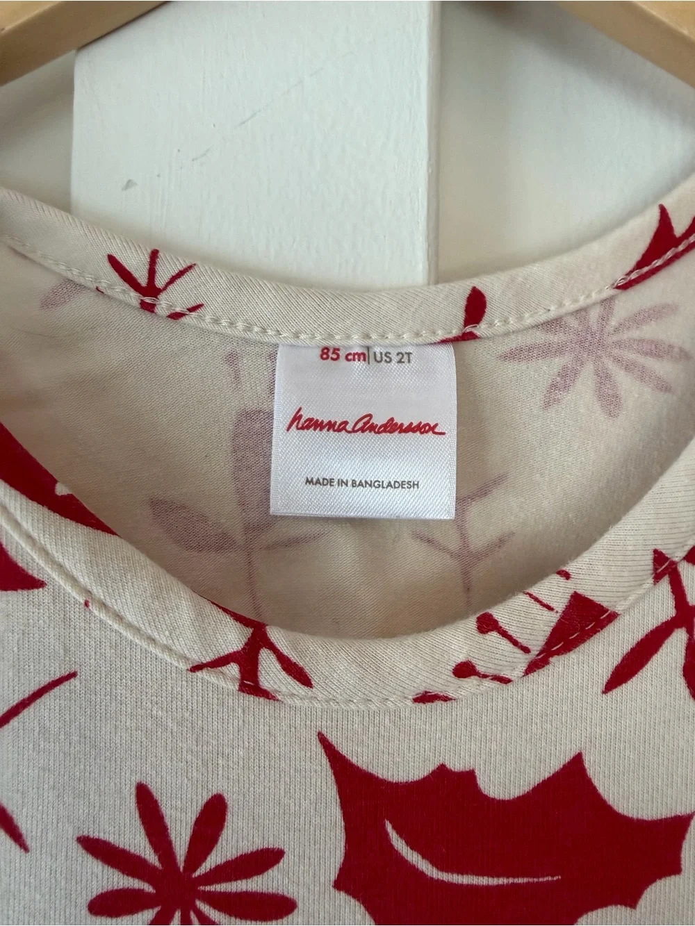 Hanna Andersson Christmas Dress, Size: 2T.